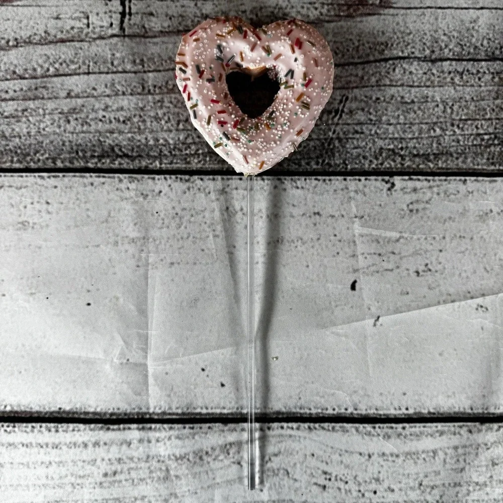Donut on Stick Party Decoration  – Soft Foam – 10